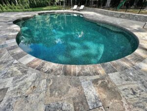 1 Stamped concrete