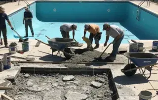 pool deck repair